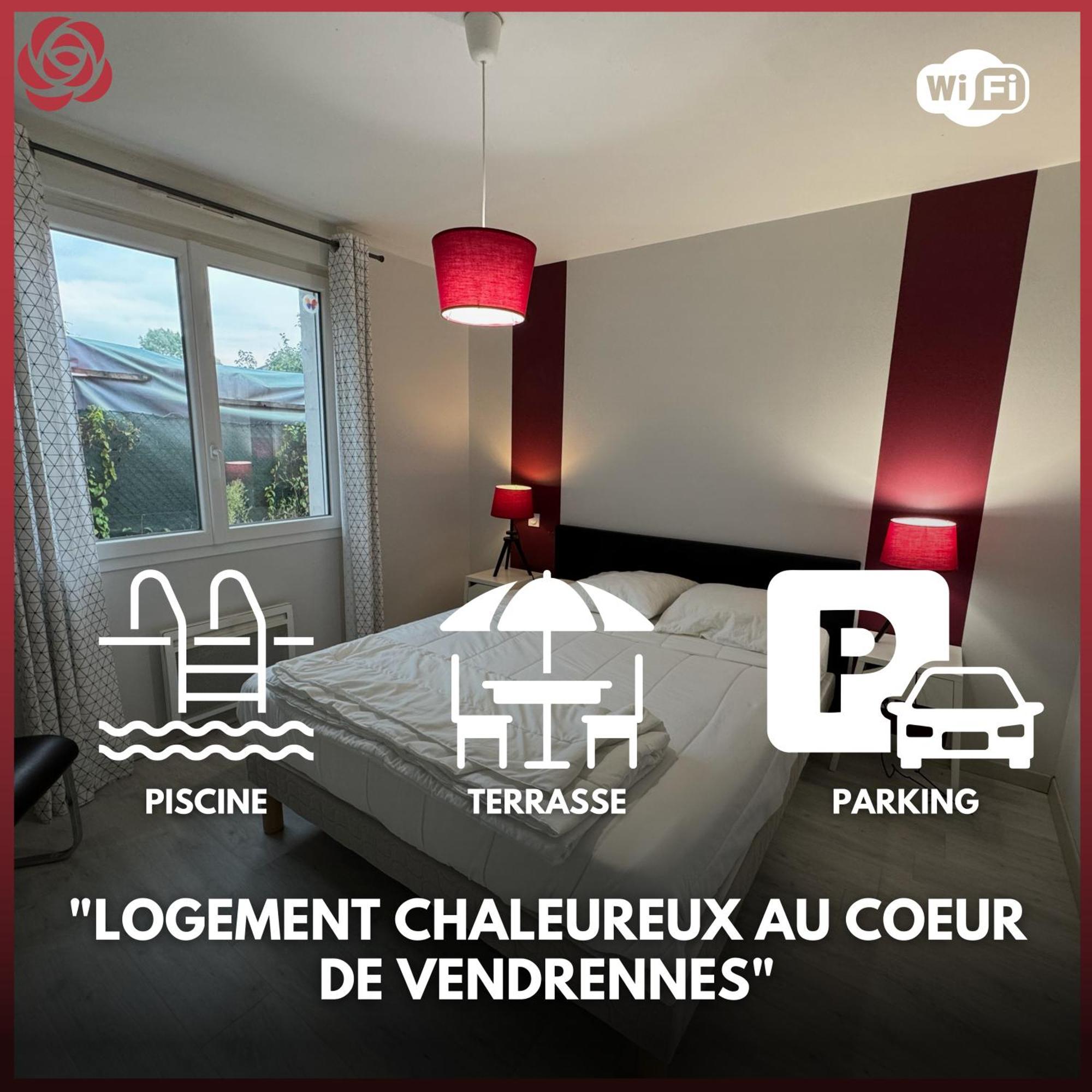 Domaine Des 5 Roses - Rose Rouge Daire La Guierche Dış mekan fotoğraf